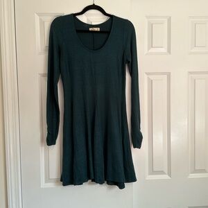 Hollister Long Sleeve Skater Dress, size medium